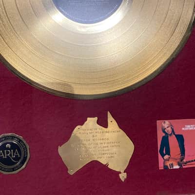 Stan Lynch Tom Petty and The Heartbreakers, ARIA Australian, Damn the Torpedoes Gold Record (#6) image 3