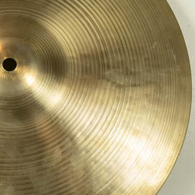 1960s Zildjian A 14" New Beat Hi Hat Cymbal 1240g image 4