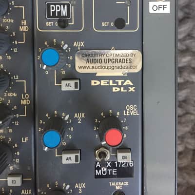 SOUNDCRAFT DELTA -  JIM WILLIAMS MODIFIED 11 x 2 MIXER (GOING OFFLINE SOON!) image 5