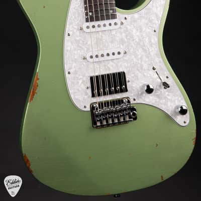 Mayones Aquila Aged V24 6 - Monolith Metallic Celadon Green image 6