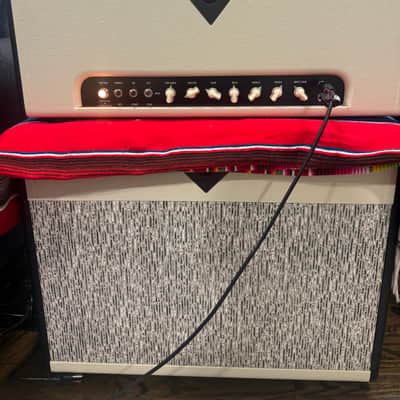 Divided by 13 BW1969 Butch Walker Signature Head and Matching 2x12 Cab - White/Black w/Pinstripe Grill image 2