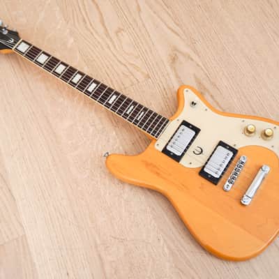 1970s Epiphone Wilshire Vintage Electric Guitar Maple Set Neck Japan Matsumoku w/ Case image 11
