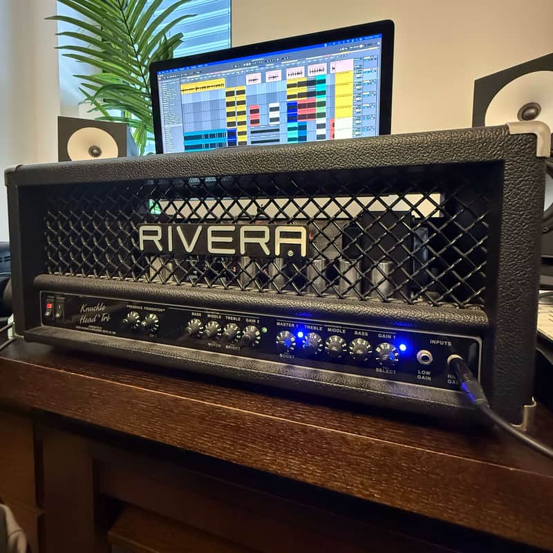 Rivera Knucklehead Tre 120-Watt Guitar Amp Head Black