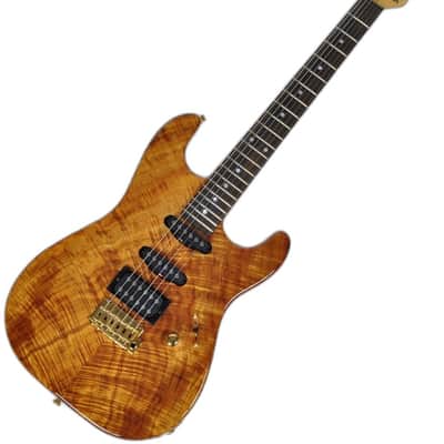 Schecter California Custom Elite Koa Top USA Custom Shop Electric Guitar image 1