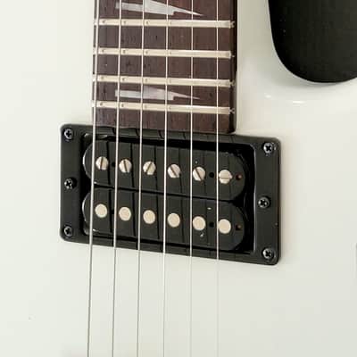 Rare Fernandes FST Lightning White MIJ Japan FR Set-neck image 3
