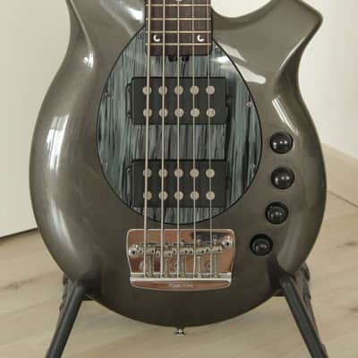 Ernie Ball Music Man Bongo 5 HH 2003 - 2009 - Graphite Pearl image 2