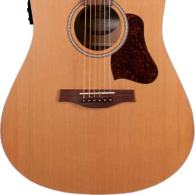 Seagull S6 Original Slim Presys II Dreadnought Acoustic-Electric Guitar, Solid Cedar Top image 2