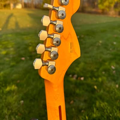 Partscaster Jimi Monterey Strat - Hand painted image 8