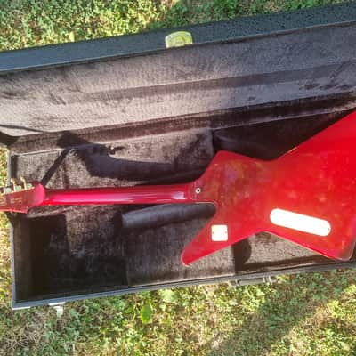 Ibanez DT400 Destroyer with Dot Inlays 1981 - Cherry Sunburst image 5