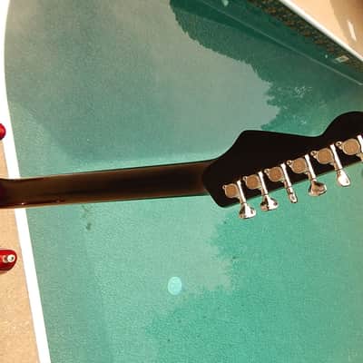 Partscaster Strat Moses Graphite Neck Fralins Cherry Sunburst Modulus image 8