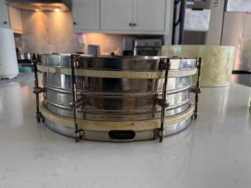 Unknown 13.5” x 4.5” Orchestral Snare Unknown 1910-1930 - NOB image 1