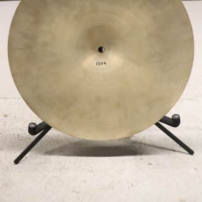 Zilco 16" Medium Thin Crash Cymbal Vintage 1970's 1,309g's image 8