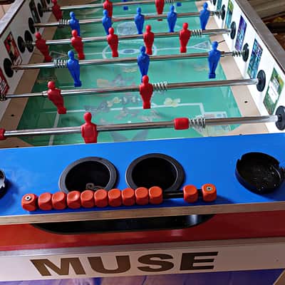 MUSE signed memorablia : Garlando Football Table 70's Red ,White and Blue image 12