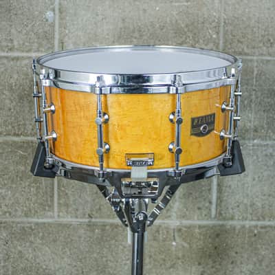 Tama Gladstone Artwood Snare Drum – 6.5" x 14" – Birdseye Maple – Mid 80s (1986–87) – AW546 image 11