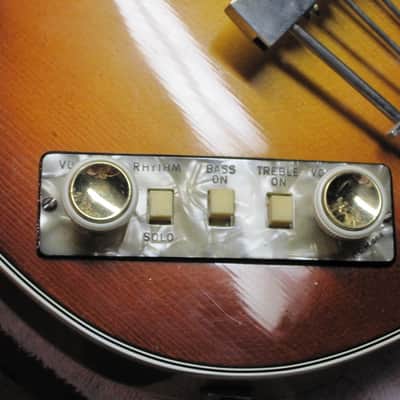 Hofner 500/1 '60 Cavern Model Bass/Left-handed 1990's Shaded Brown image 4