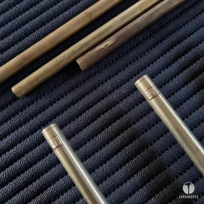 Munkwitz Rostock natural baroque trumpet, crooks, 4x leadpipes, Egger leadpipe, light bag gamonbrass image 7