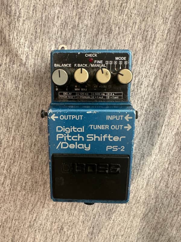 Boss PS-2 Digital Pitch Shifter Delay | Reverb