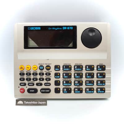 Boss Not Work DR-670 Dr. Rhythm Drum Machine AQ18907