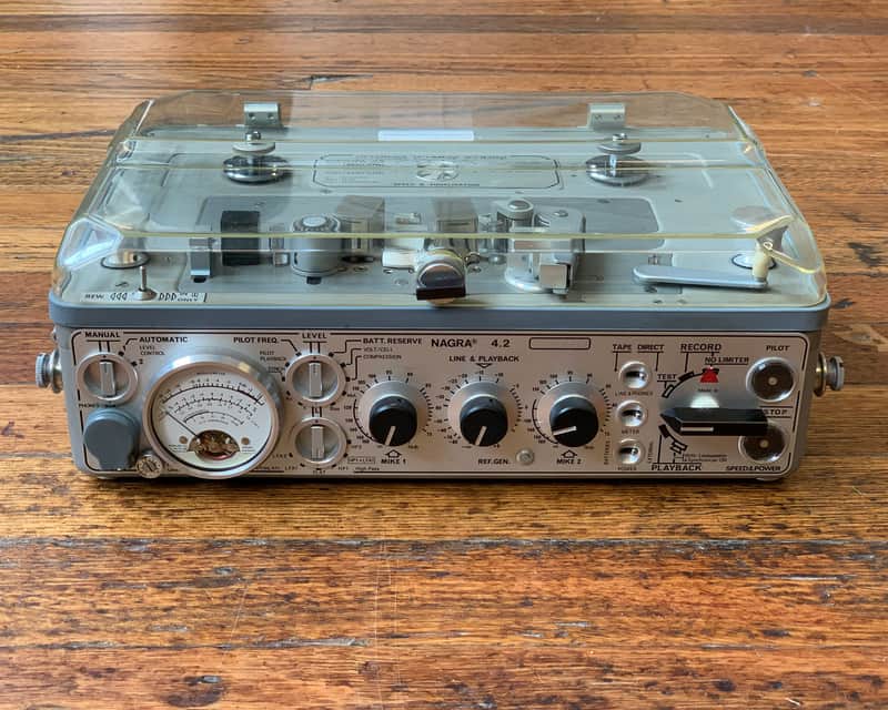 Nagra 4.2 Portable Mono Full Track ¼" Analogue audio tape Recorder image 1