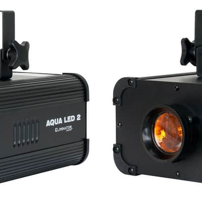 (2) American DJ Eliminator Aqua LED 2.0 COB Multicolor Water Flow Effect Lights image 1