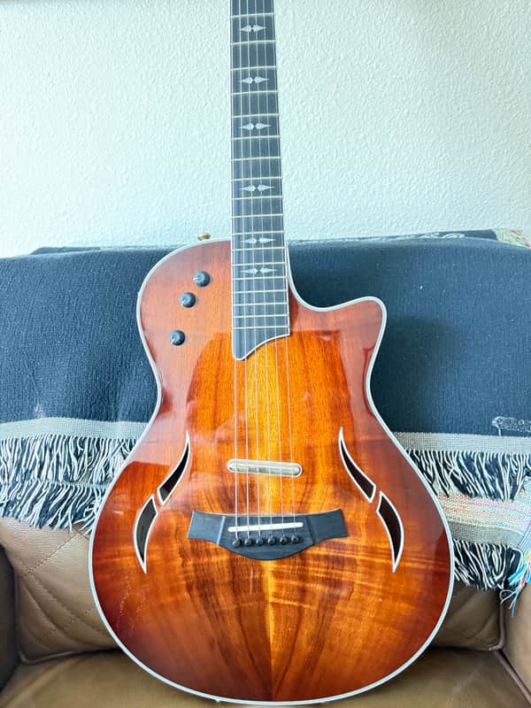 Taylor T5-C2 Custom Koa 2005 - 2013 - Koa Shaded Edgeburst image 1