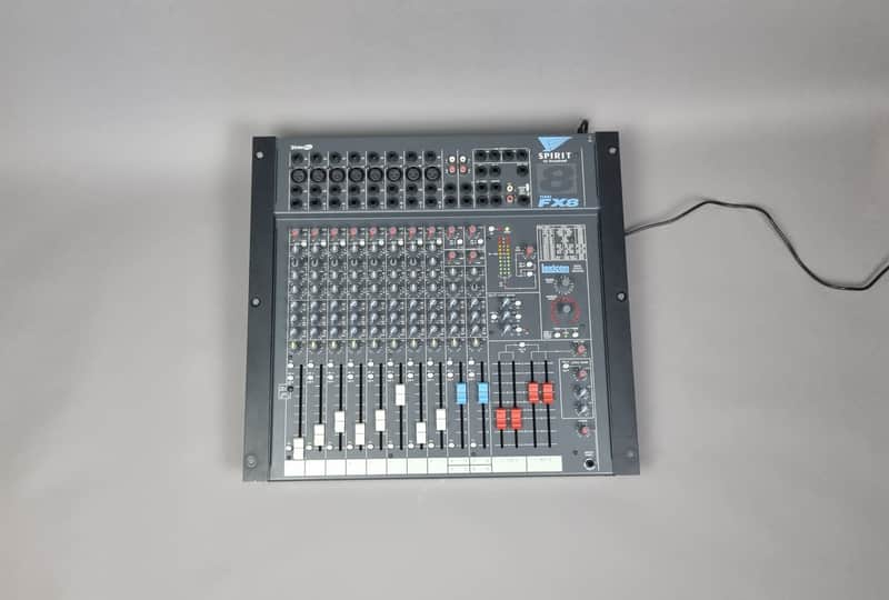Soundcraft Spirit FX8 mixer w/ Lexicon effects & Rack ears image 1
