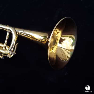 Kanstul Burbank 3 California   trumpet made by Kanstul mouthpiece case Reeves gamonbrass image 7