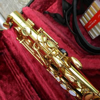 Yamaha YAS-34II Allegro Alto Saxophone - brass image 7