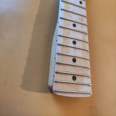 Allparts Strat neck - Maple - reverse headstock, Custom shop relic finish - richie kotzen profile image 6