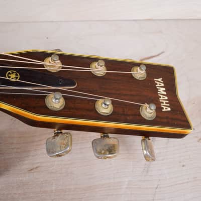 Yamaha L-8 Acoustic Guitar Vintage MIJ 1970s - Natural image 5