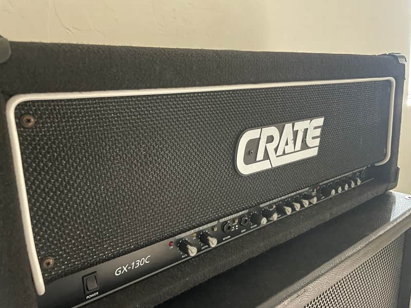 Crate GX-130C 130-watt 2-Channel Stereo Chorus amp head *1990's DM Holy Grail* Ampeg VH-140C preamp circuit image 1