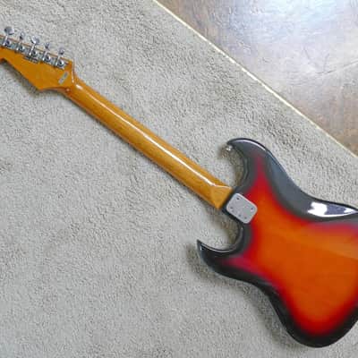 Vintage 60's Japan Conrad Bison Guitar image 5