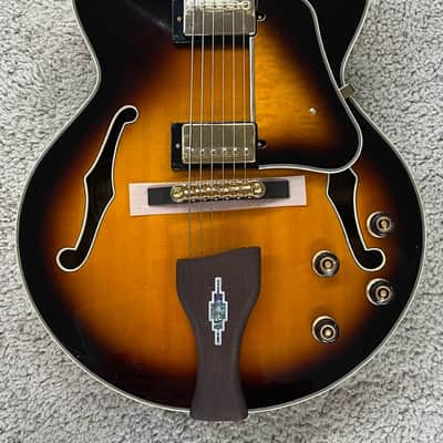 Mint Ibanez George Benson LGB30VYS Semi Hollow Guitar Vintage Yellow Sunburst image 3