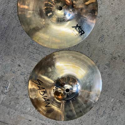 Sabian 10" XSR Mini Hi-Hat Cymbals (Pair) 2016 - Present - Brilliant image 1