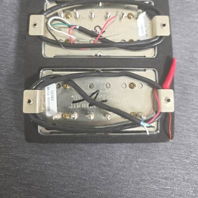 David Allen Pickups HellCat Humbucker Pickup Set - Nickel Covers image 2