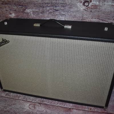 Fender Bandmaster 40-Watt 2-Channel 2x12" Piggyback Guitar Amp 1967 - Black Panel image 4