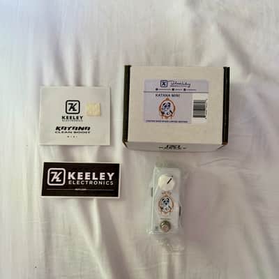 Keeley Katana Mini Custom Shop No. 420 Limited Edition 2020s - White image 2
