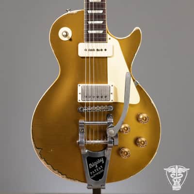 2022 Gibson Sergio Vallin 1955 Les Paul Goldtop SIGNED - 9.66 LBS image 1