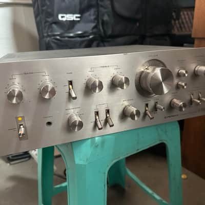 Pioneer SA-9500 II 80-Watt Stereo Solid-State Integrated Amplifier 1975 - 1979 - Silver image 3