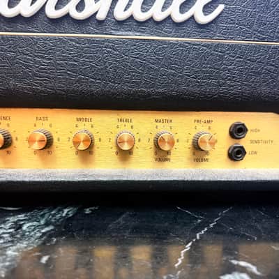 Marshall JMP 2204 Master Model Mk2 Lead 50-Watt Guitar Amp Head 1980 image 5