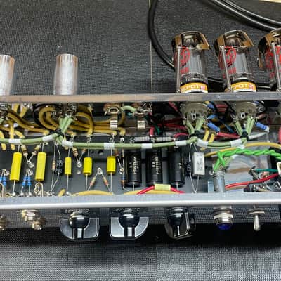 Handwired 5E3 Clone Fender Deluxe Chassis w/tubes image 2