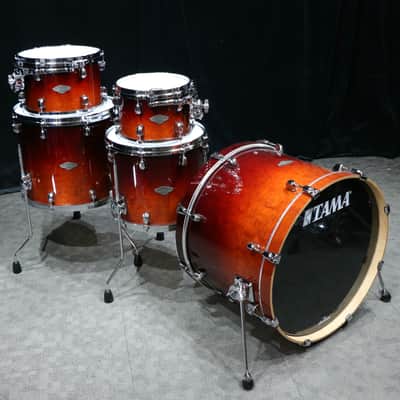 Tama Starclassic Performer Drum 22-10-12-14-16 Dark Cherry Fade image 2