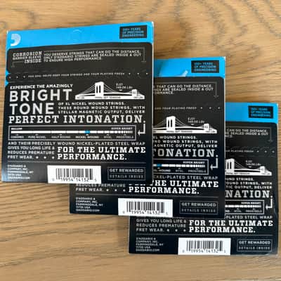 D'Addario EJ21 Jazz Light .012-.052 Nickel Wound Strings - 3-Pack image 2