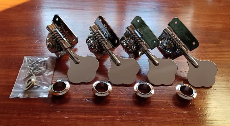 Genuine Fender 2019 Vintage 70's Chrome Tuning Keys Part #007-6569-049 image 1