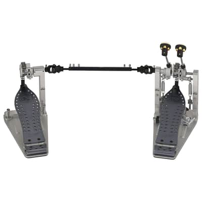 DW DWCPMCD2XF Machined Chain Drive Double Bass Drum Pedal with Extended Footboard