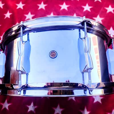 Yamaha SD-2465 6.5x14" Metal Series Steel Snare Drum 2010s - Chrome Over Steel image 4