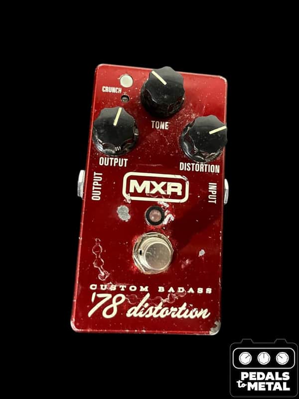 MXR M78 Custom Badass '78 Distortion 2011 - Present - Red - X16084 image 1