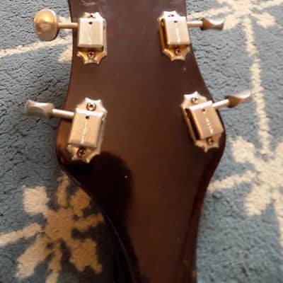 Magnatone Mark V  1957 Sunburst RARE Block Inlays w/Original HSC image 5