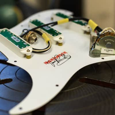 Seymour Duncan Dave Murray Loaded Pickguard - white image 3