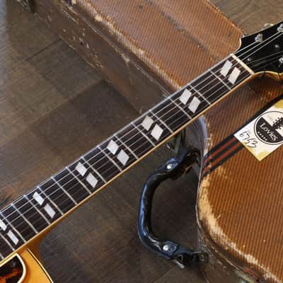 Vintage! 1940 Gibson ES-300 Hollowbody Electric Guitar Natural w/ Diagonal Pickup! + OHSC image 3